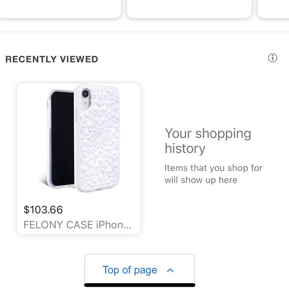 Felony Glossy White iPhone XR Kaleidoscope Case - Picture 4 of 6